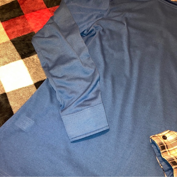 COOFANDY Mens Plaid Collar Casual Long Sleeve Button Collar Dress Shirt Small - Picture 8 of 9